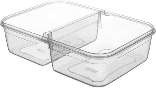 Orion Plastic Lunch Box with Compartments 2L