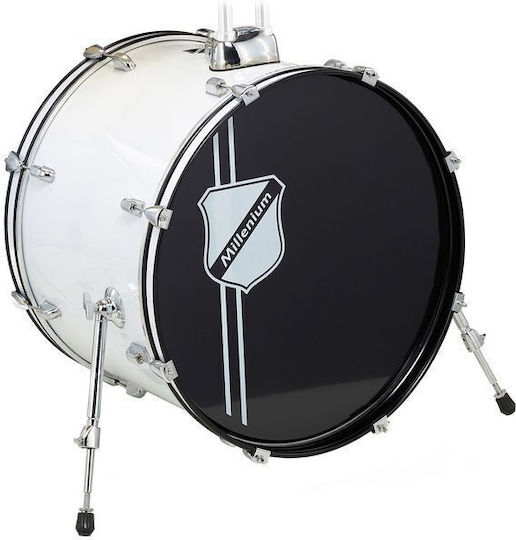 Millenium Μπότα Ντραμς Focus 20" x 16" White