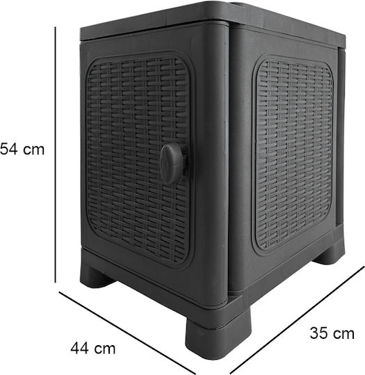 Single Door Plastic 35x44x54cm Single Door Plastic 35x44x54cm