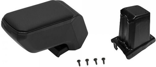 S-dizayn Car Leather Armrest for Volkswagen Golf Black