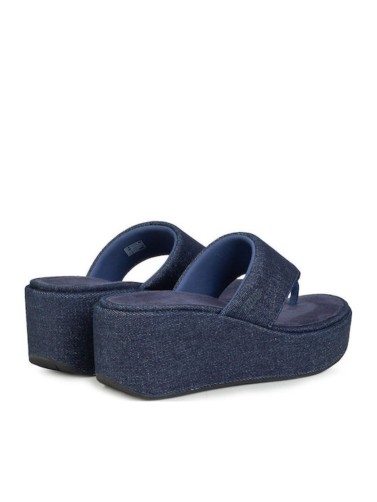 Summer Women's Platforms Blue
