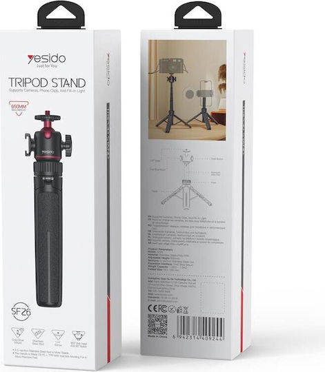 Yesido Sf26 Universal Tripod