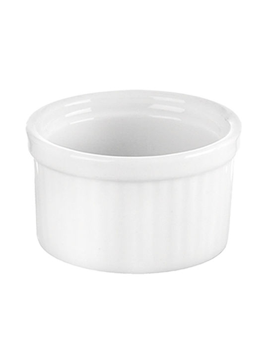 Orion Round Porcelain White Serving Bowl Diameter 6cm 4 Pieces