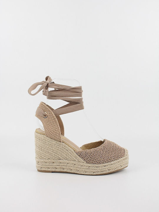 Women's Platform Espadrilles Pink