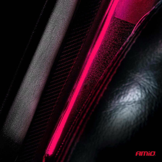 AMiO Bandă LED Auto 12V Roz