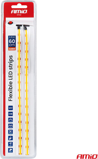 AMiO LED Car Strip 12V Orange