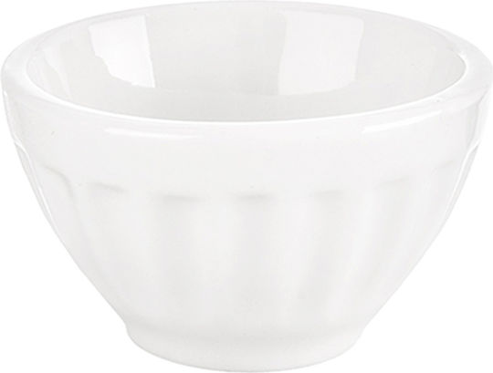 Orion Round Porcelain White Serving Bowl Diameter 6cm 4 Pieces