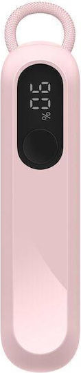 Belkin BoostCharge Power Bank 10K with Display 10000mAh 20W με 2 Θύρες USB-C Ροζ