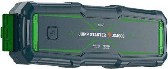 Navitel JS4000 Portable Car And Motorcycle Battery Jump Starter 4000A With Power Bank USB Flashlight 12V