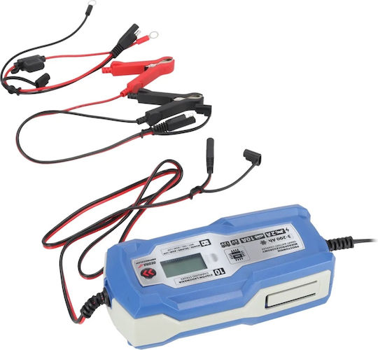 Dedra Car and Motorcycle Battery Charger 6/12V