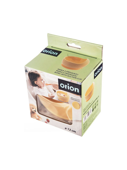 Orion Μπωλ Σερβιρίσματος Στρογγυλό Κίτρινο με Διάμετρο 12εκ.