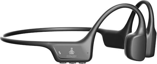Fitpaddy FitBone Pro Knochenleitung Bluetooth Kopfhörer Schweißbeständigkeit Schwarz