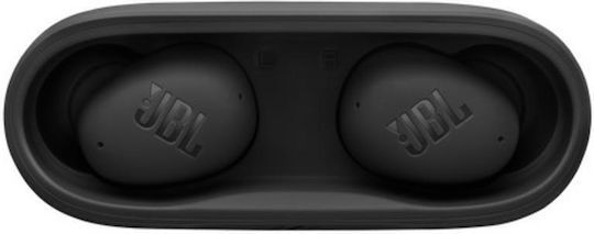 JBL Vibe Buds 2 Bluetooth-Freisprecheinrichtung Kopfhörer mit Schweißresistenz und Ladeetui Schwarz