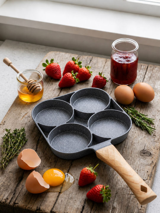 Tigaie Dublă pentru Pancakes din Aluminiu cu Acoperire Antiaderentă 35.6cm