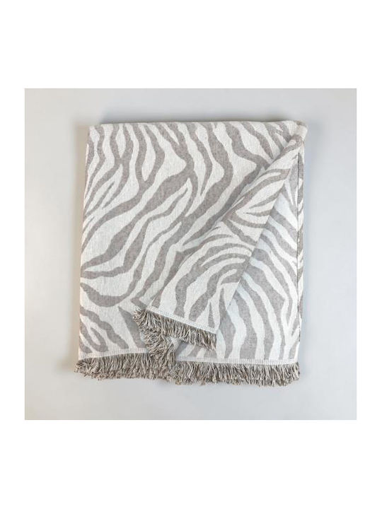 Linea Home Savanna Ριχτάρι Διθέσιου Καναπέ 180x240εκ. Μπεζ