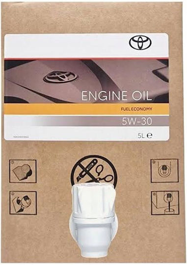 Toyota Fuel Economy Синтетично Автомобилно Масло 5W-30 5lt