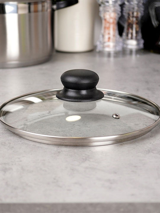 Vilde Aluminum Pan with Lid with Stone Coating 20cm