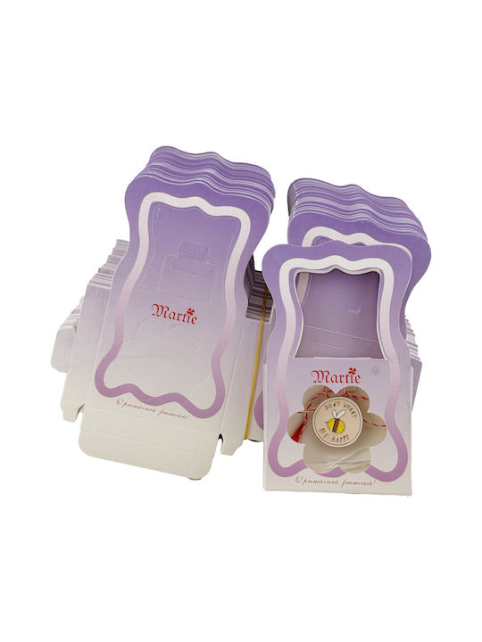 Packaging Martisor Bracelet Flippy Set 200 Pieces Brooch Boxes Purse Model Purple