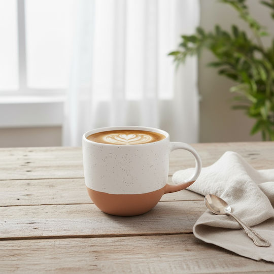 Orion Keramiktasse Weiß 290ml