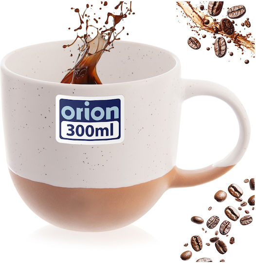 Orion Керамична Бяла Чаша 290ml