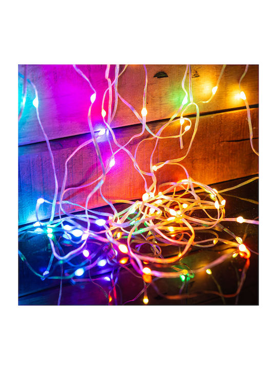50 LED Weihnachtsbeleuchtung 5m RGBIC USB in Reihe 50 LED Weihnachtsbeleuchtung 5m RGBIC USB in Reihe