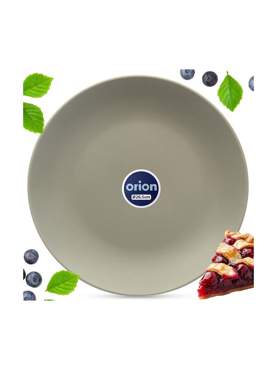Orion Glasteller Keramik Grüne mit Durchmesser 20,5cm