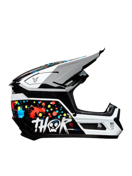Thor Fleet Splat Kids Motorcycle Helmet Motocross ECE 22.06