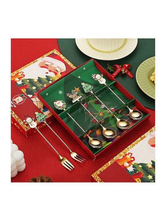 Alista Home Set Tacâmuri De Crăciun Moș Crăciun 19.5x16x2cm 4 Bucăți