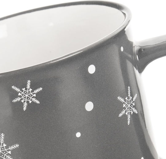 Orion Christmas Ceramic Gray Mug 10cm 500ml