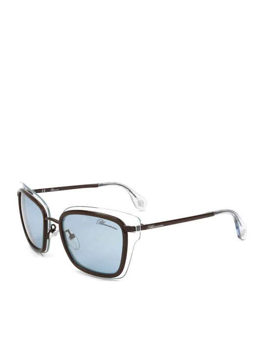 Blumarine Grey Sunglasses with Frame Blumarine Grey Sunglasses with Frame
