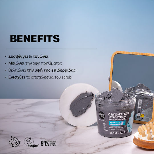 Natura Siberica Mud Mask for Slimming & Cellulite 300ml