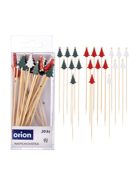 Orion Салфетки Бамбукови Бежови 13см 20 Бройки