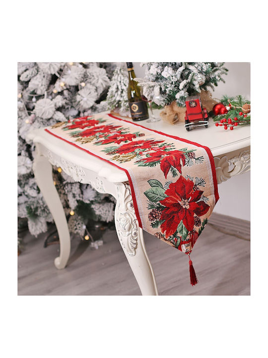 Alista Home Seturi De Masă Tesătură Roșie 173x34cm