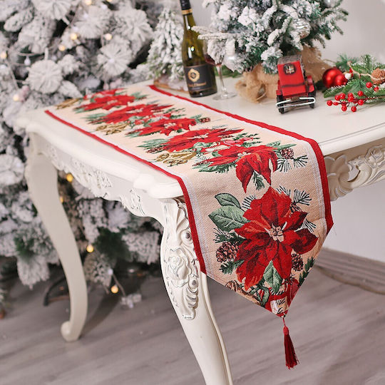 Alista Home Σουπλά Υφασμάτινο Κόκκινο 173x34cm