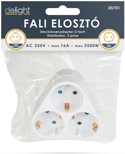 Alista Home Πολύπριζο 3 Θέσεων