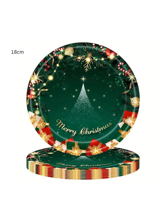 Alista Home Seturi De Masă Verde 18x18cm 16 Bucăți