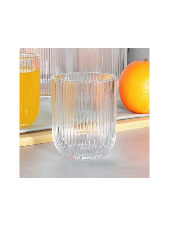 Vilde Set of Cocktail/Drinking and Water Glasses Made of Glass 250ml 6 Pieces