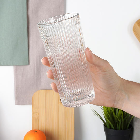Vilde Set Pahare Cocteiluri Pentru Apă Din Sticlă 320ml 12 Bucăți