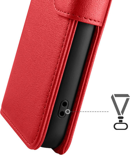 Zanaé Case Redmi Note 15 Pro 5g Stand Function Magnetic Tab Red