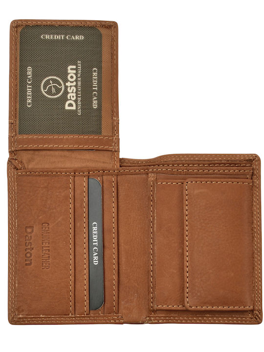 Herrenbrieftasche Mit RFID Tabac Braun