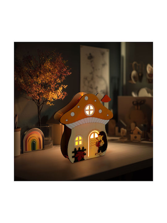 Alista Home Lămpi Decorative Pentru Masă LED Alb Cald Ciupercă 15x16x5cm
