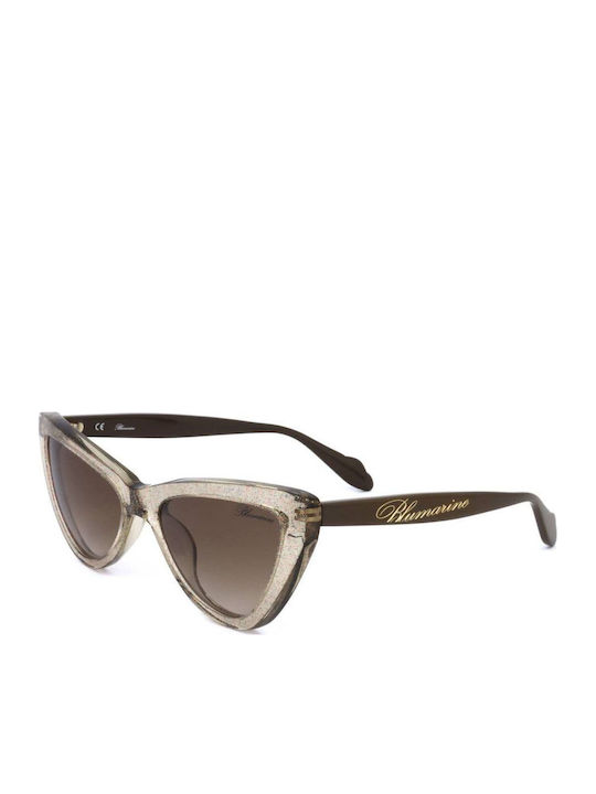 Blumarine Sunglasses Brown With Frame Blumarine Sunglasses Brown With Frame