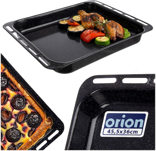 Orion Oven Baking Pan Stainless Steel with Enamel Coating 36x44.5cm