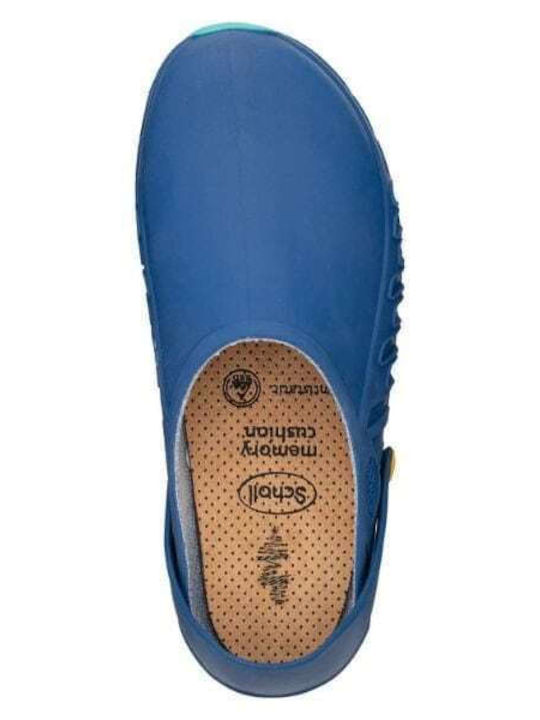 Scholl Men's Anatomic Clogs Blue