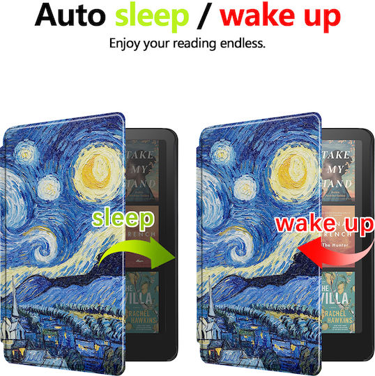 Husă Kindle Paperwhite 2024 Inkora Air Starry Night