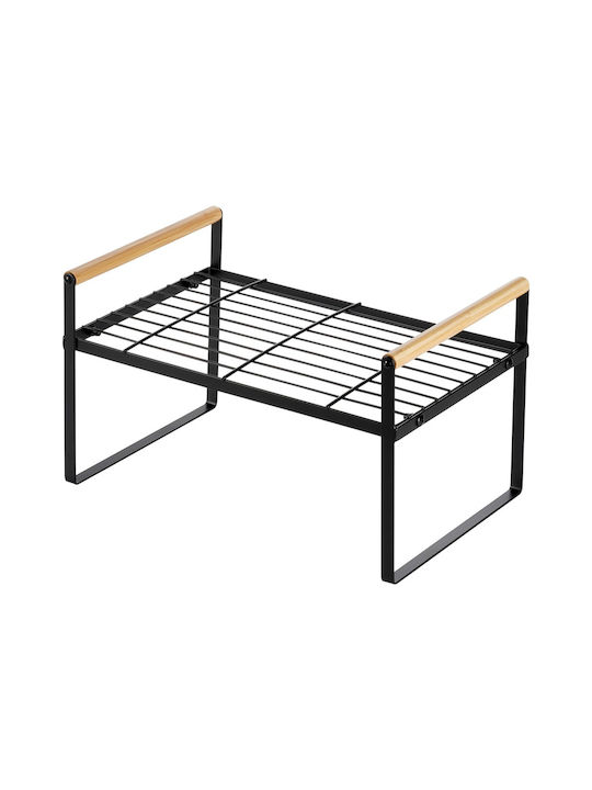 Vilde Настолна Металик Стойка 33x21x19.5см Черна