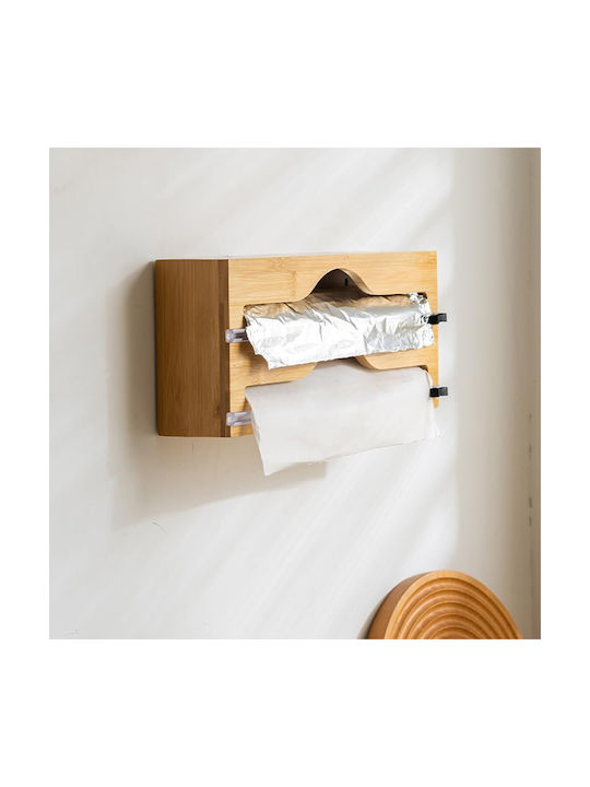 Ξύλινη Καφέ 33x14x7cm ZE1DA53QWS99A