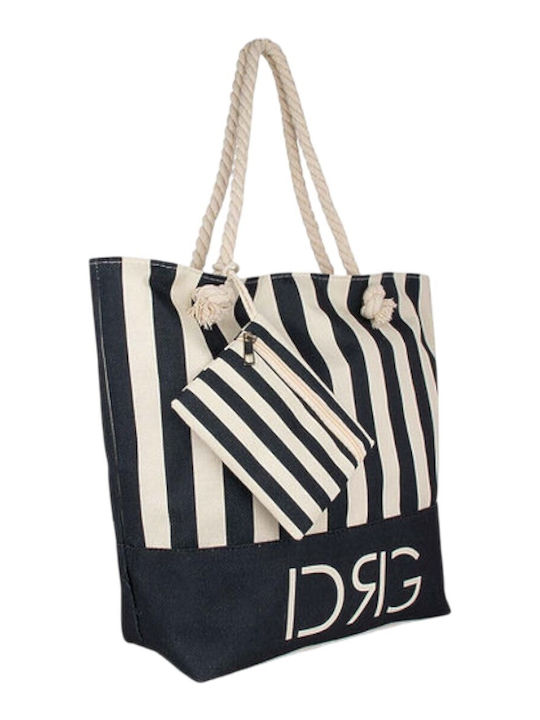 De Raggi Fabric White Beach Bag