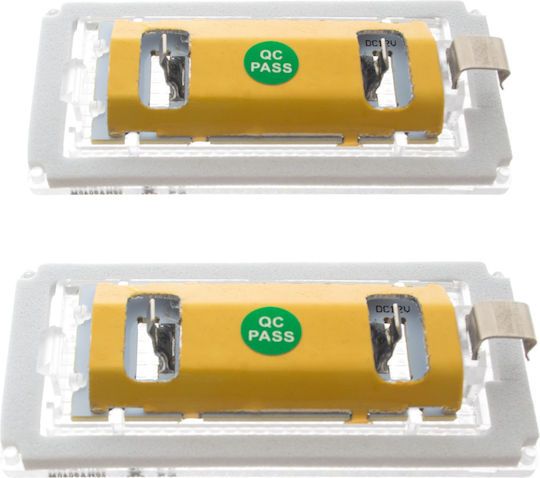 Bmw 3 E46 03-06 2 Door Coupe Led License Plate Lights 2 Pcs Set