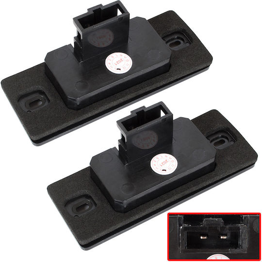 VW Bora Golf IV Wagon Golf V Wagon Lumini LED Pentru Plăcuțele De Înmatriculare Set 2 Bucăți